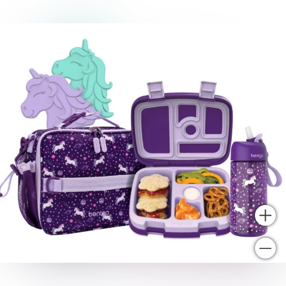 Unicorn Bentgo Kids Back to Lunch Set of 5 pieces - BPA Free